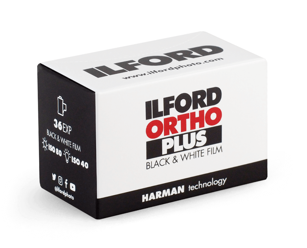 ILFORD ORTHO+ 80/36 фотопленка