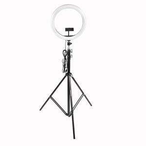 П-Фото MJ30 RGB+LS-2102 KIT кольцевой осветитель со стойкой