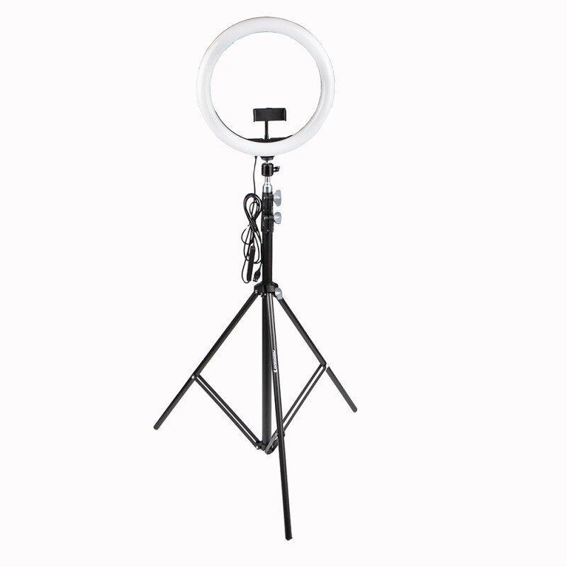 П-Фото MJ30 RGB+LS-2102 KIT кольцевой осветитель со стойкой