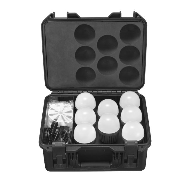 Godox Knowled C7R-K8 комплект светодиодных ламп с зарядным кейсом Godox Knowled C7R-K8 комплект светодиодных ламп с зарядным кейсом