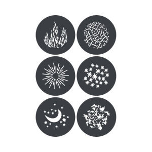 Godox Knowled GP-GS1 набор масок гобо для GP