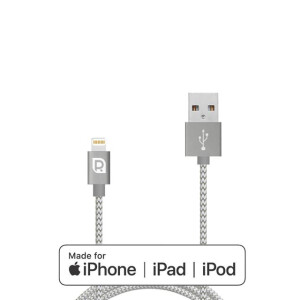 Required Braided MFI Lightning - USB кабель графит