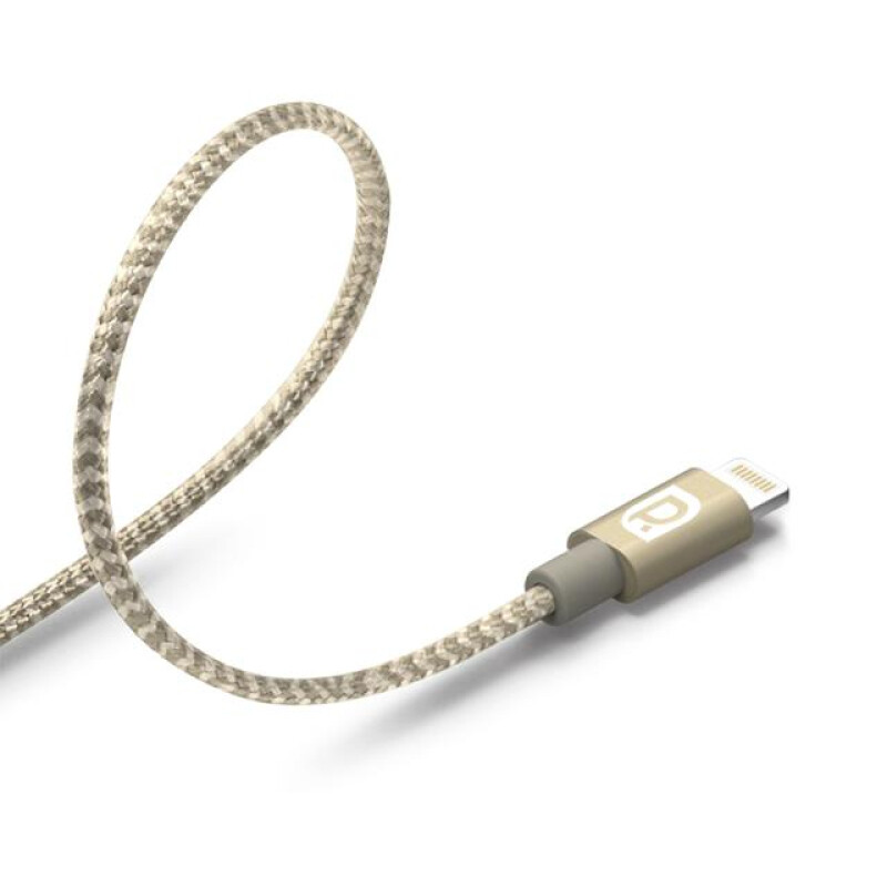 Required Braided MFI Lightning to USB кабель шампань