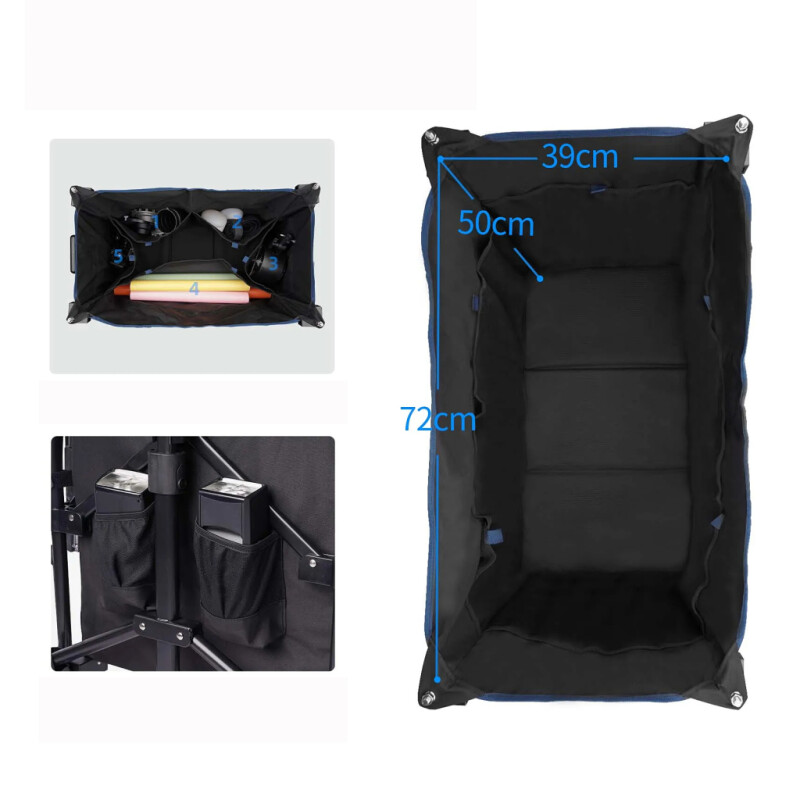 Selens SLC-90 Photographic Equipment Storage Tool Cart-Wide тележка для оборудования