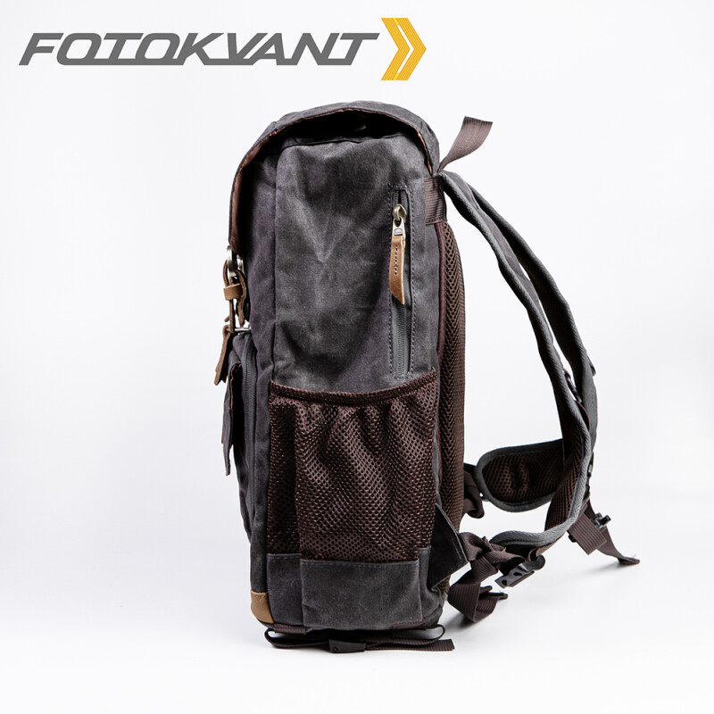 Fotokvant BSN-10 Grey рюкзак для камеры цвета серо-черный