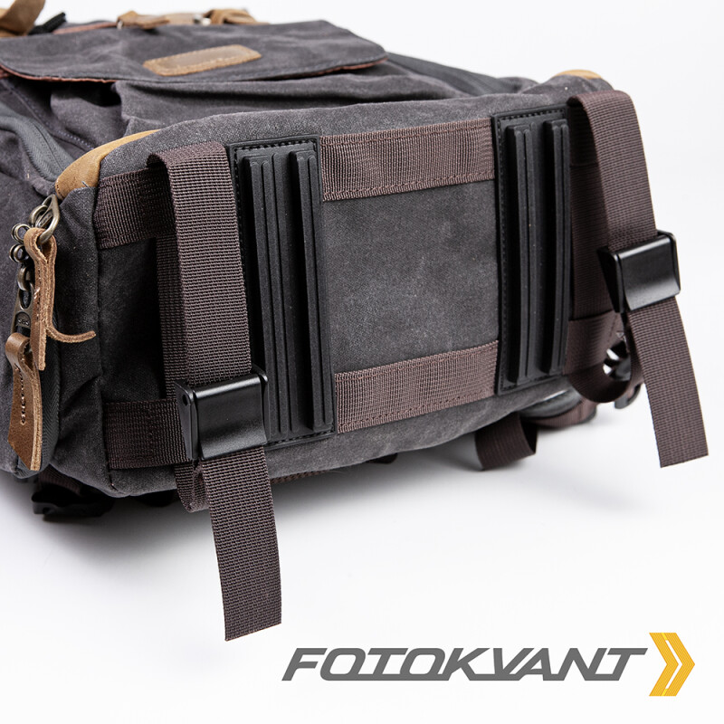 Fotokvant BSN-10 Grey рюкзак для камеры цвета серо-черный