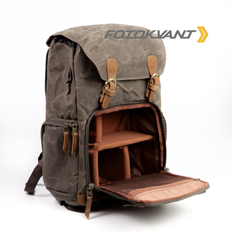 Fotokvant BSN-10 Military green рюкзак для камеры цвета армейский зеленый