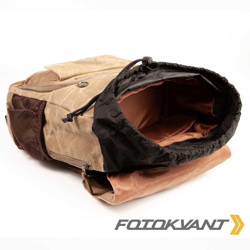 Fotokvant BSN-10 Khaki рюкзак для камеры цвета песочный хаки
