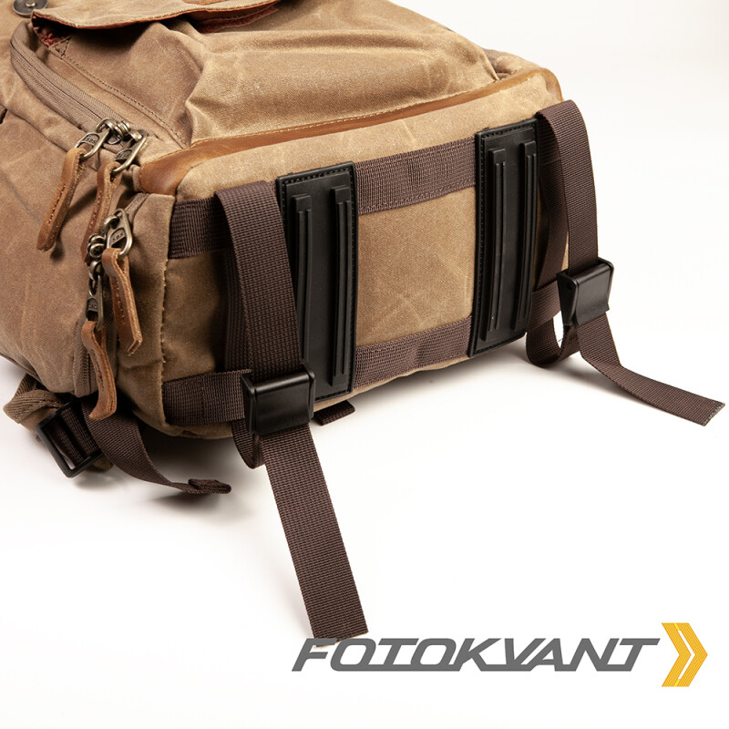 Fotokvant BSN-10 Khaki рюкзак для камеры цвета песочный хаки