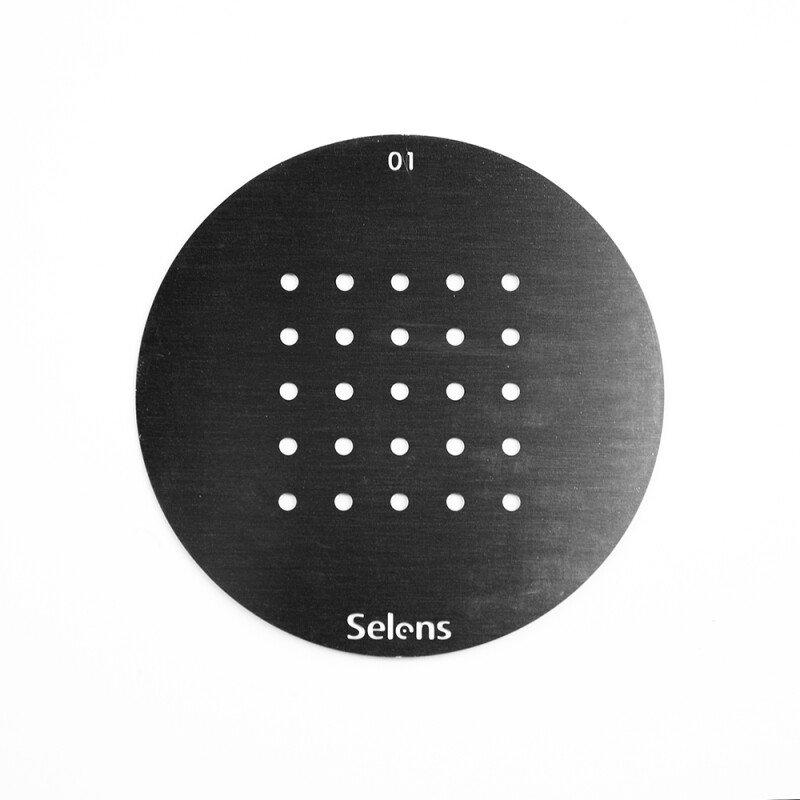 Selens 841691 Gobo-01 маска гобо 01 металлическая 58 мм дуршлаг