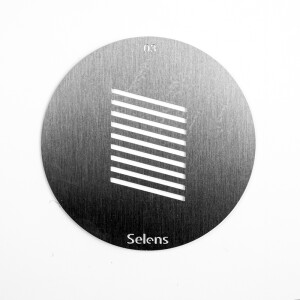 Selens 841693 Gobo-03 маска гобо 03 металлическая 58 мм косые жалюзи