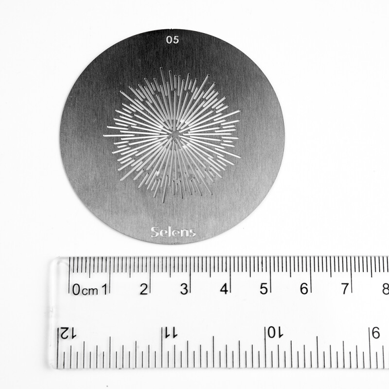 Selens 841695 Gobo-05 маска гобо 05 металлическая 58 мм взрыв