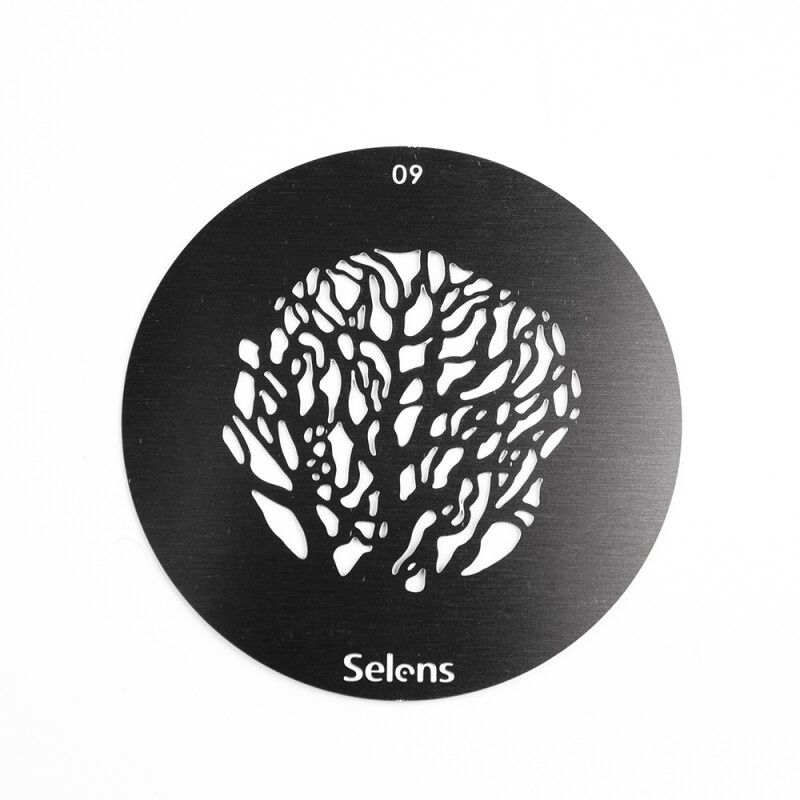 Selens 841699 Gobo-09 маска гобо 09 металлическая 58 мм ветвистое дерево