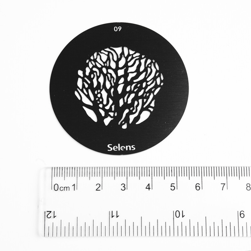 Selens 841699 Gobo-09 маска гобо 09 металлическая 58 мм ветвистое дерево