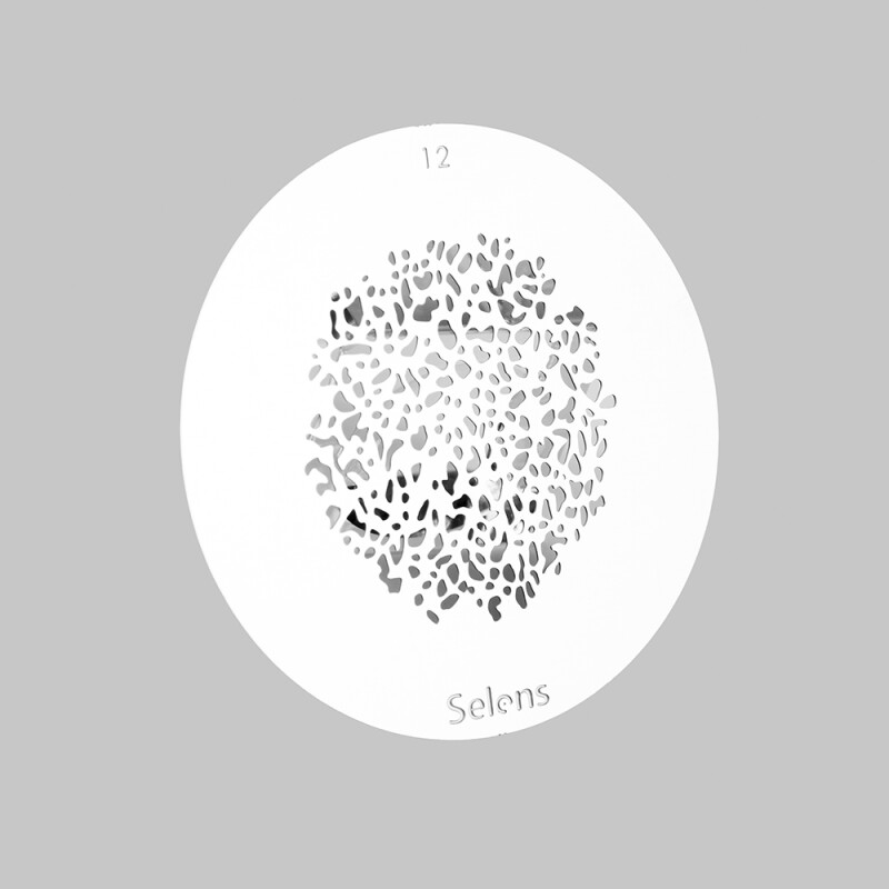 Selens 841702 Gobo-12 маска гобо 12 металлическая 58 мм пятна