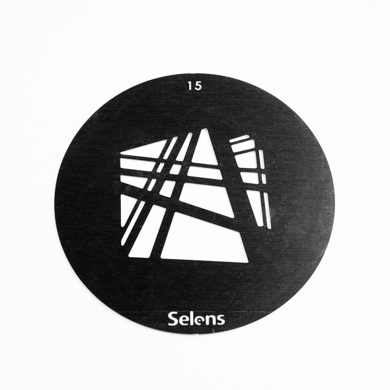 Selens 841705 Gobo-15 маска гобо 15 металлическая 58 мм переплет