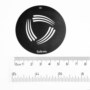 Selens 841708 Gobo-18 маска гобо 18 металлическая 58 мм мяч
