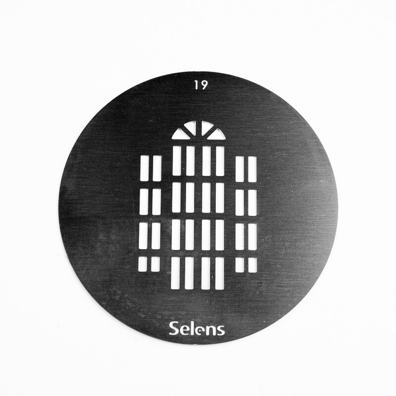 Selens 841709 Gobo-19 маска гобо 19 металлическая 58 мм окно собора
