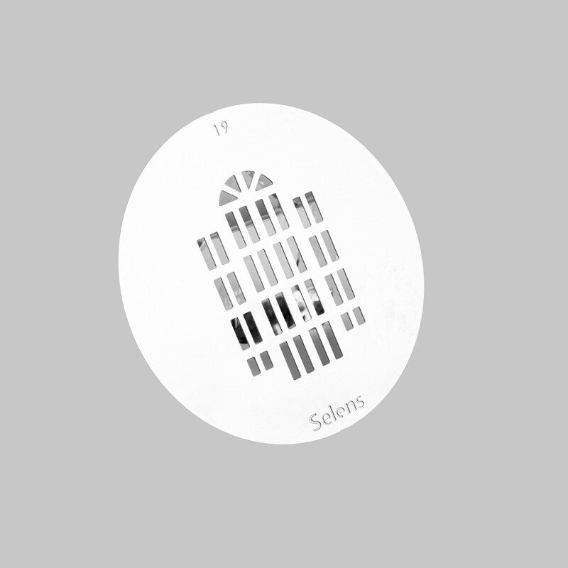 Selens 841709 Gobo-19 маска гобо 19 металлическая 58 мм окно собора