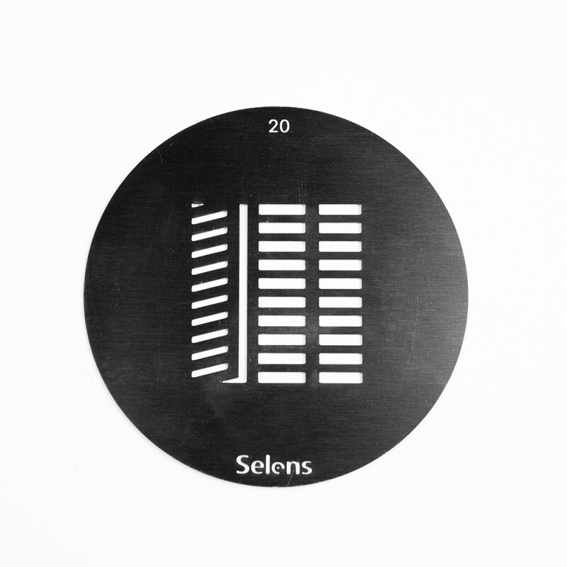 Selens 841710 Gobo-20 маска гобо 20 металлическая 58 мм деревенское окно