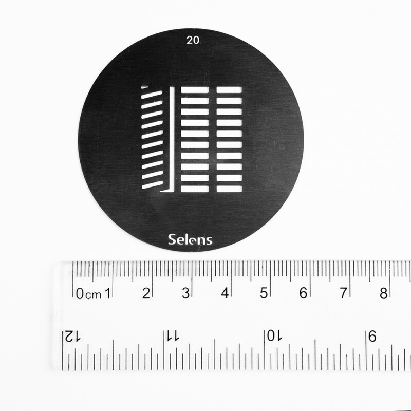 Selens 841710 Gobo-20 маска гобо 20 металлическая 58 мм деревенское окно