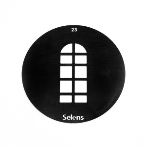 Selens 841713 Gobo-23 маска гобо 23 металлическая 58 мм арочное окно