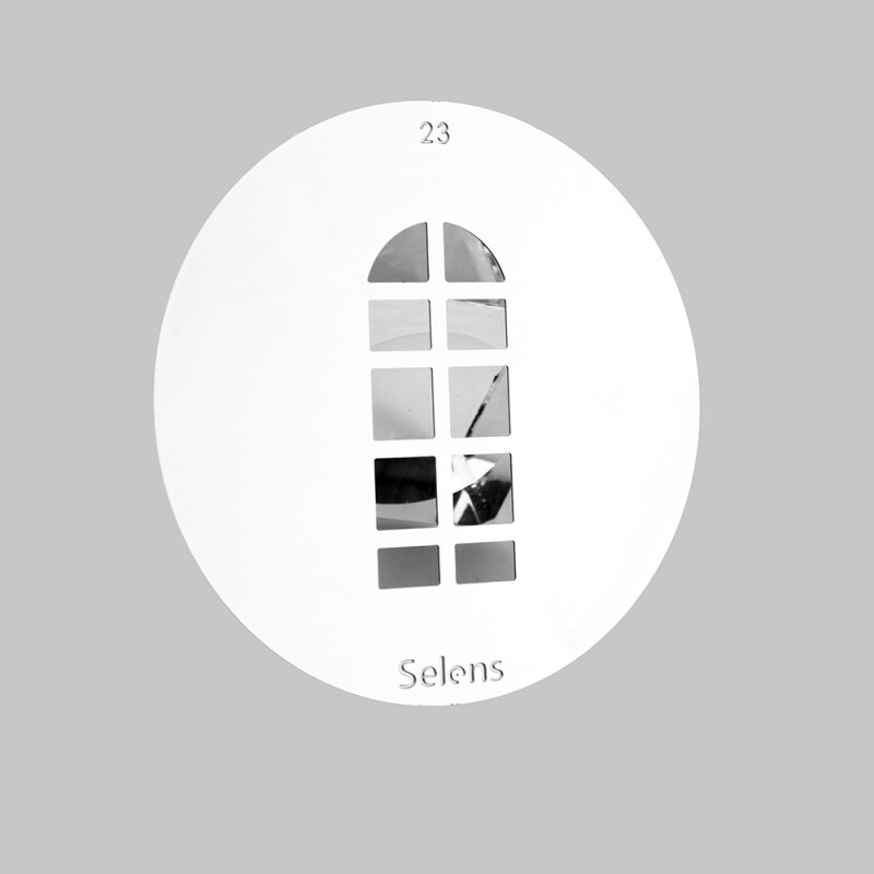 Selens 841713 Gobo-23 маска гобо 23 металлическая 58 мм арочное окно