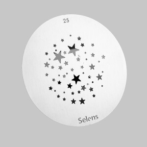 Selens 841715 Gobo-25 маска гобо 25 металлическая 58 мм звезды
