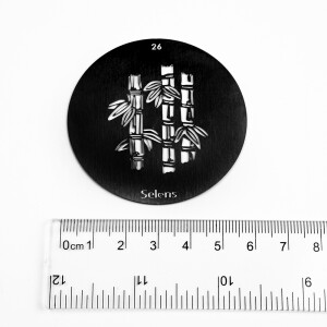 Selens 841716 Gobo-26 маска гобо 26 металлическая 58 мм бамбук