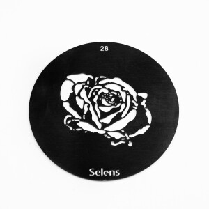 Selens 841718 Gobo-28 маска гобо 28 металлическая 58 мм роза