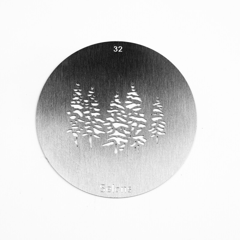 Selens 841722 Gobo-32 маска гобо 32 металлическая 58 мм лес