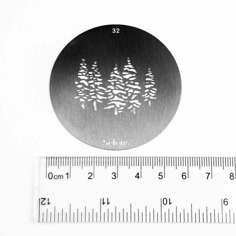 Selens 841722 Gobo-32 маска гобо 32 металлическая 58 мм лес
