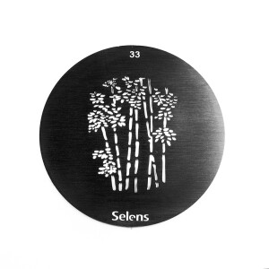 Selens 841723 Gobo-33 маска гобо 33 металлическая 58 мм деревья