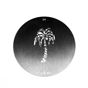 Selens 841724 Gobo-34 маска гобо 34 металлическая 58 мм пальма