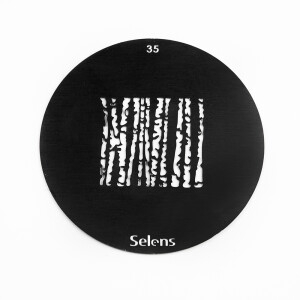 Selens 841725 Gobo-35 маска гобо 35 металлическая 58 мм березовая роща