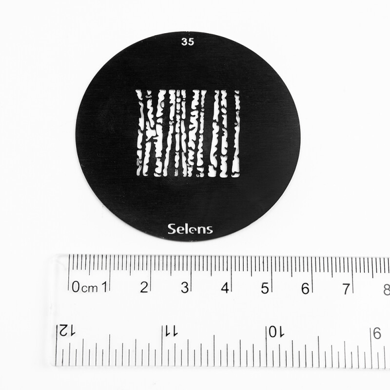 Selens 841725 Gobo-35 маска гобо 35 металлическая 58 мм березовая роща
