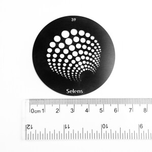 Selens 841729 Gobo-39 маска гобо 39 металлическая 58 мм туннель