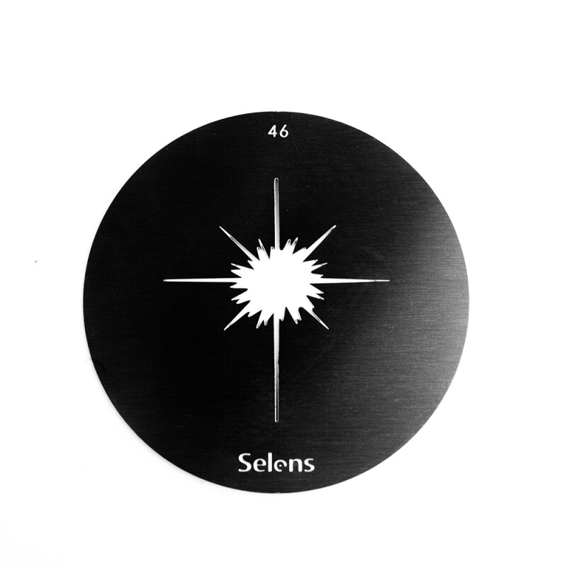 Selens 841736 Gobo-46 маска гобо 46 металлическая 58 мм сверхновая