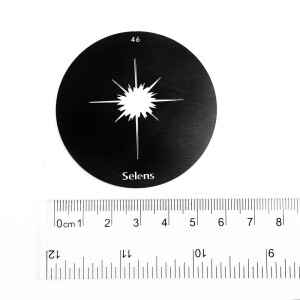Selens 841736 Gobo-46 маска гобо 46 металлическая 58 мм сверхновая