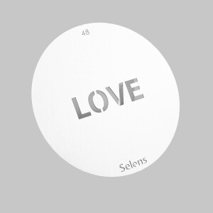 Selens 841738 Gobo-48 маска гобо 48 металлическая 58 мм Love