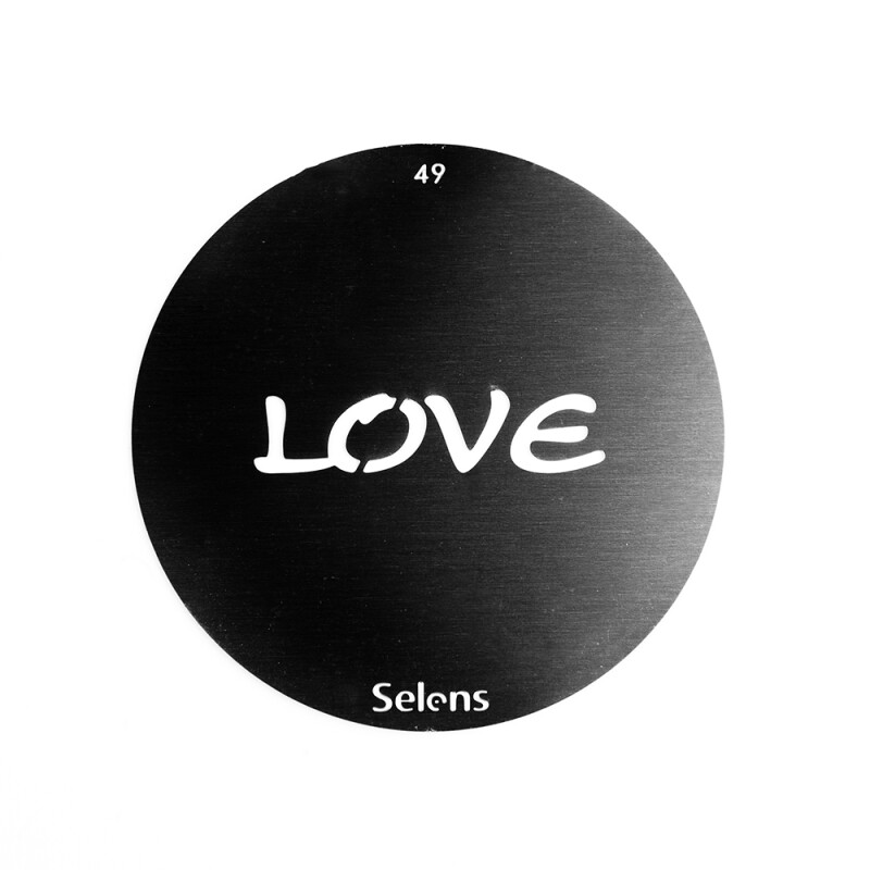 Selens 841739 Gobo-49 маска гобо 49 металлическая 58 мм Love