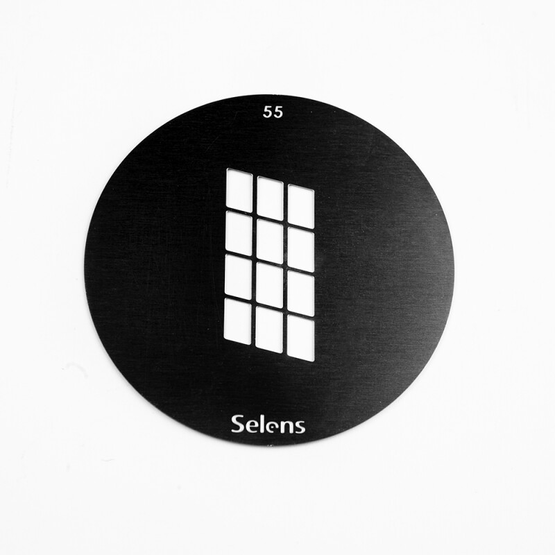 Selens 841745 Gobo-55 маска гобо 55 металлическая 58 мм тень окна