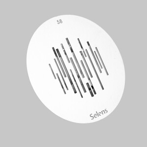Selens 841748 Gobo-58 маска гобо 58 металлическая 58 мм линии