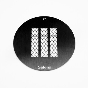 Selens 841749 Gobo-59 маска гобо 59 металлическая 58 мм окно замка