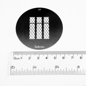 Selens 841749 Gobo-59 маска гобо 59 металлическая 58 мм окно замка