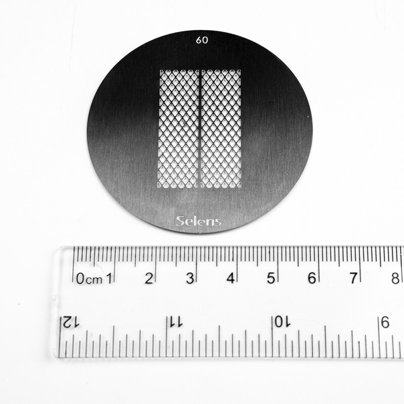 Selens 841750 Gobo-60 маска гобо 60 металлическая 58 мм окно с решеткой