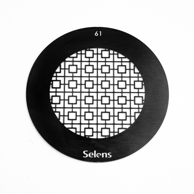 Selens 841751 Gobo-61 маска гобо 61 металлическая 58 мм китайское окно