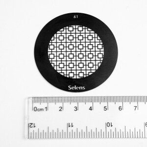 Selens 841751 Gobo-61 маска гобо 61 металлическая 58 мм китайское окно
