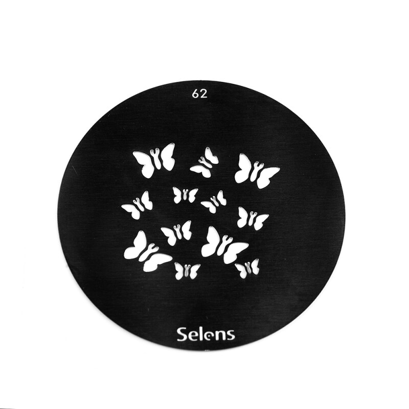 Selens 841752 Gobo-62 маска гобо 62 металлическая 58 мм бабочки