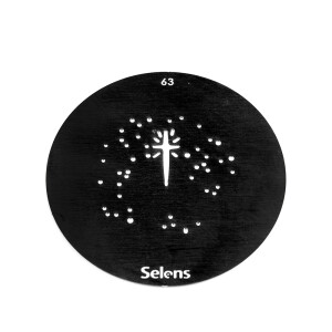 Selens 841753 Gobo-63 маска гобо 63 металлическая 58 мм путеводная звезда